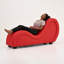Faux Leather Chaise Lounge-114456908