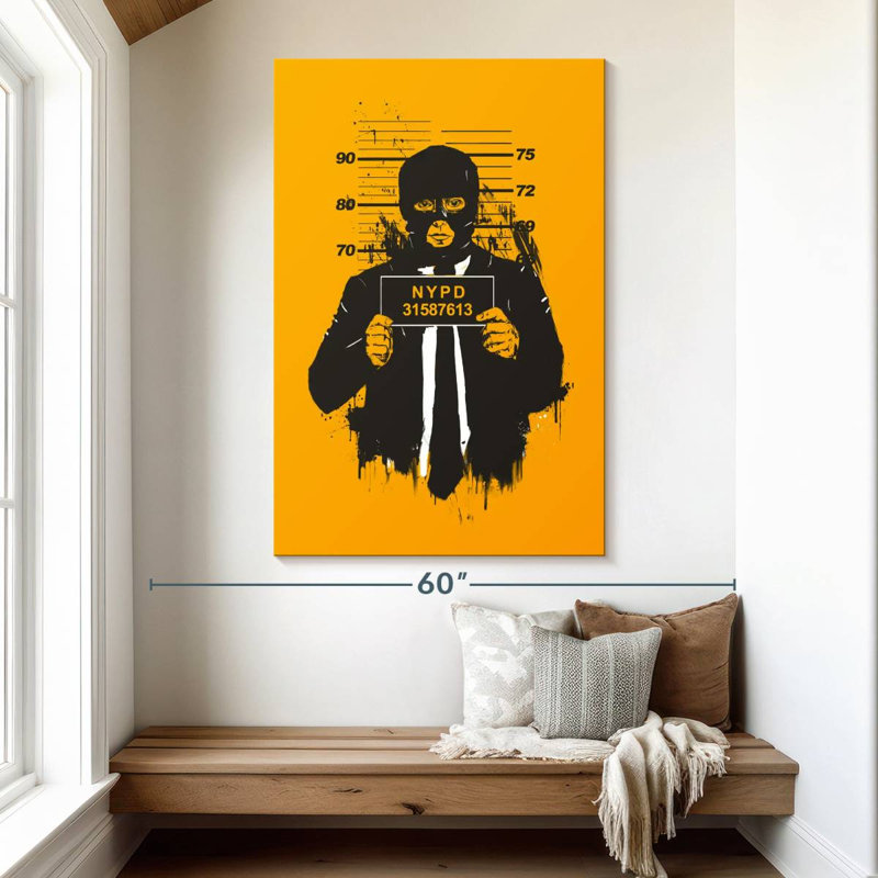 Leisha NYPD Print, 51" H x 34" W