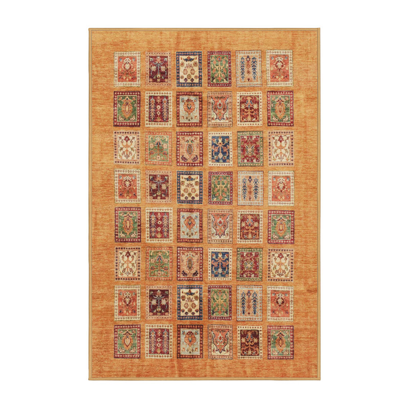 Tapis abstrait moderne 3733ABS3750, Rectangle 7 pi x 9 pi