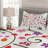 Owl Polyester Floral Coverlet-41888382