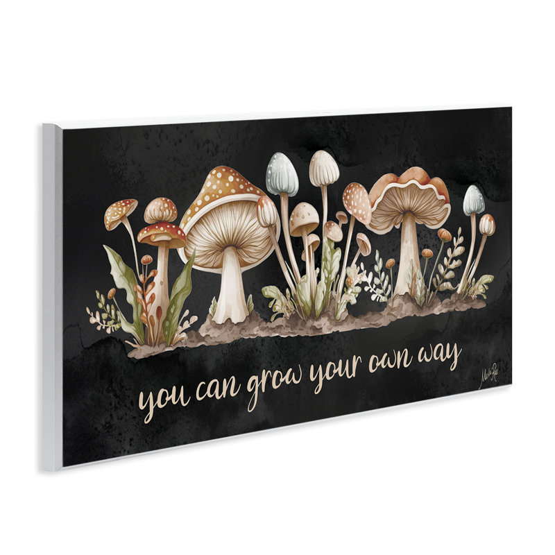 Plaque murale Grow Your Own Way, design par Marla Rae