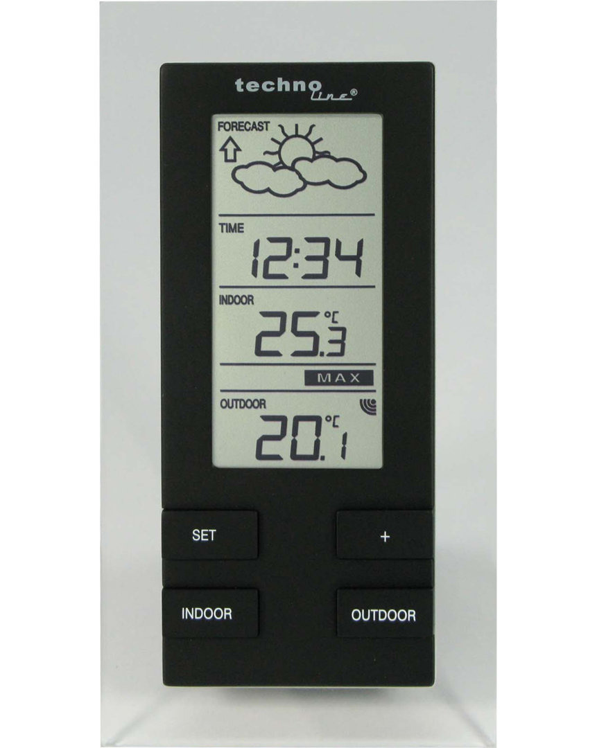 Technoline Wetterstation Farbe: Transparent