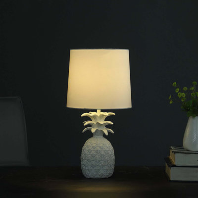 17" In Tropical Heahea Pineapple Table Lamp