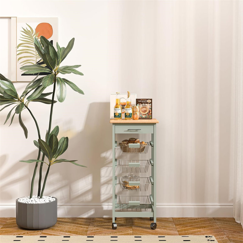 Metal Bar Cart