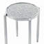 Table de bout Lucent Silver