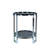 Glass Tray Top End Table Set End Table with Storage