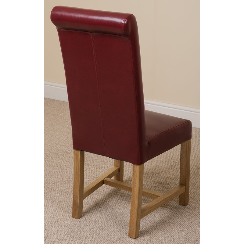 51cm H Upholstered Side Chair, Red