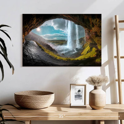 Cave Behind Seljalandsfoss