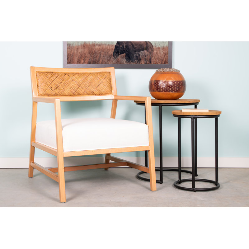 Metro Lounge Chair, Natural