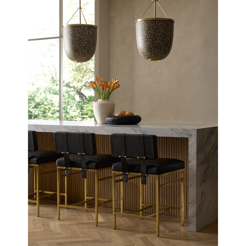 Laney Stool, Black, Counter Stool (25.5” Seat Height)