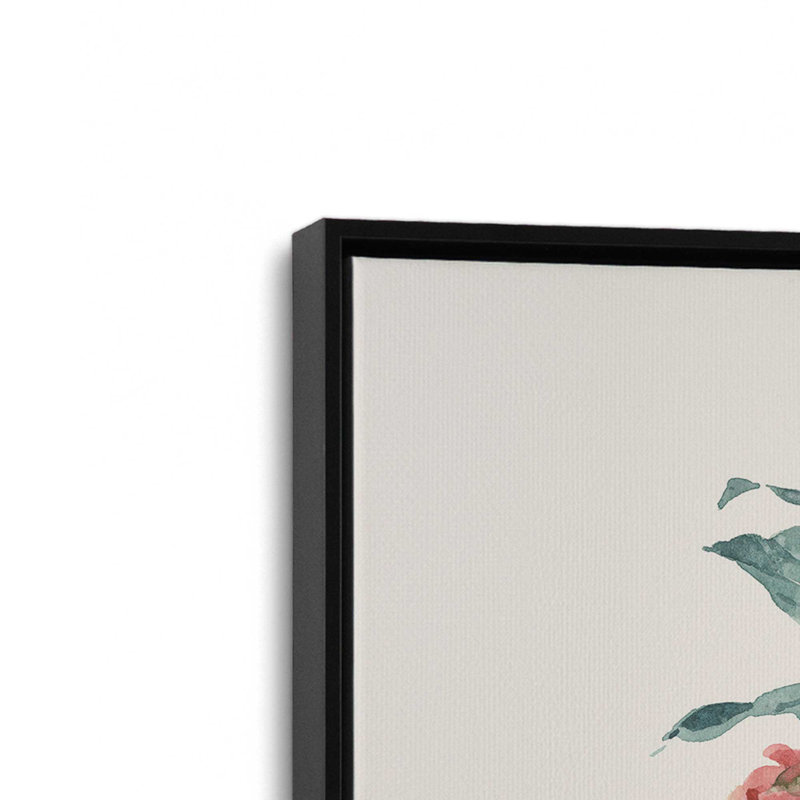 Impression sur toile Summe, Noir, Impression encadrée sans passe-partout, H 13,5 po x l 13,5 po