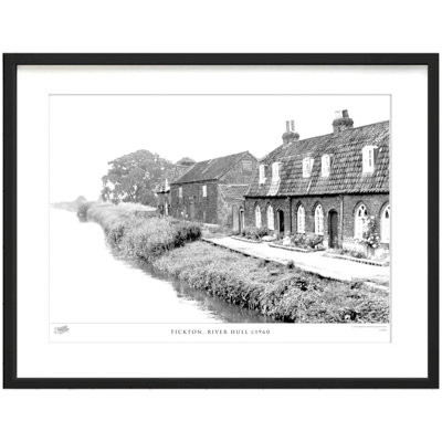 Tickton, River Hull C1960 by Francis Frith - Single Picture Frame Print