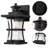 2-pack Motion Sensor and Dusk-to-Dawn Outdoor Wall Lantern 