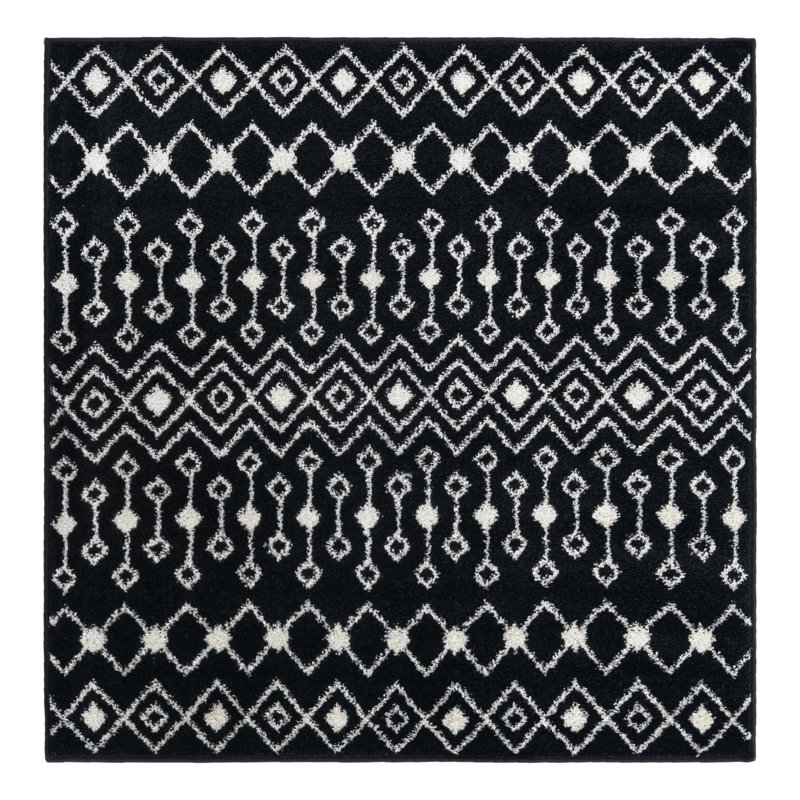 Somerville Geometric Indoor Rug, Square 4'1"