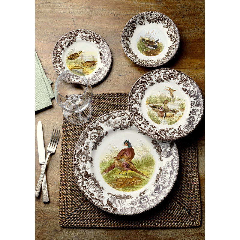 Spode Woodland B&B Plate 6.5" Snipe