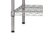 5 Tier Heavy Duty Adjustable Kitchen Shelving Unit, Wire Storage Shelves With Wheels