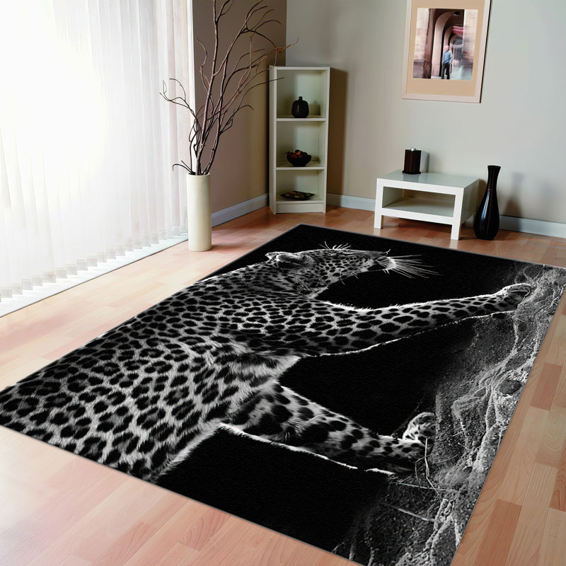 Beautiful With Pile Soft Printed Rug Featuring an Intricate Floral Design for Your Living Room or Bedroom Perfect to Add Warmth and Style to Your Home Decor
