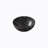 14'' Bathroom Bowl Ceramic Sink With Stone Pattern, No Faucet, Matte Black-126237208