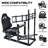 Anman F1 Racing Simulator Cockpit With Seat & Triple Monitor Stand Fit G920