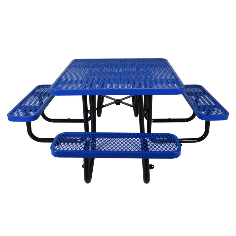 Table de pique-nique 46 po avec trou pour parasol