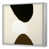 White Floater Framed