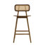 Tabouret de bar d'intérieur en bois, ensemble de 2-1578557040
