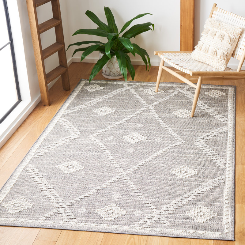 Abbi-Leigh 800 Performance Southwestern Indoor/Outdoor Area Rug, Rectangle 5'3" x 7'6"