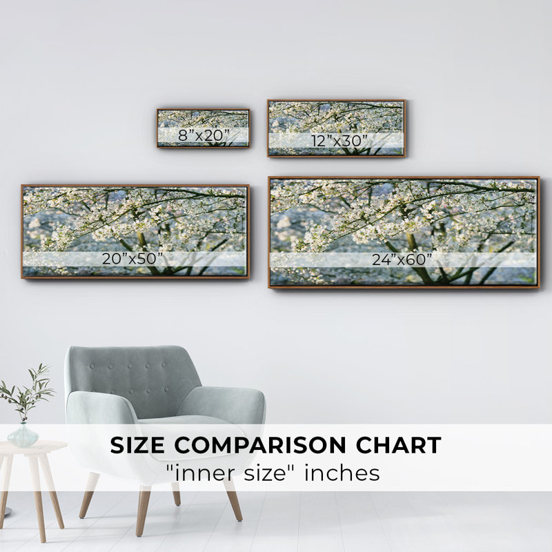 In All Your Glory- Framed Canvas, 20" H x 50" W