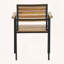 Chaise en bois et métal Laris