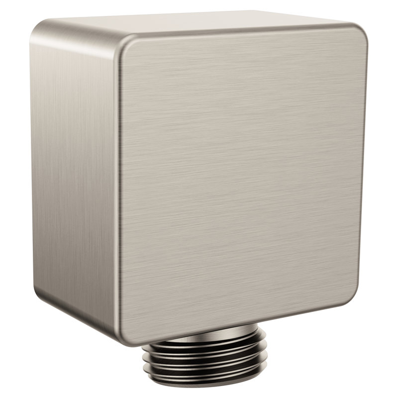 Drop Wall Supply Elbow, Spot Resist Brushed Nickel
