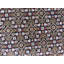 Tapis noir unique de 7 pi 11 po x 7 pi 11 po