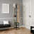 Modern Minimalist Freestanding Coat Rack, Made Of Metal With 12 Hooks And An Umbrella Holder, Suitable For Entryway, Bedroom, And Office Use.