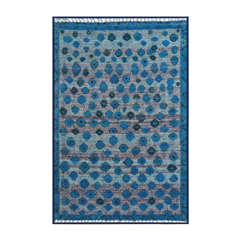 Walberg Abstract Indoor Rug, Rectangle 8' x 12'