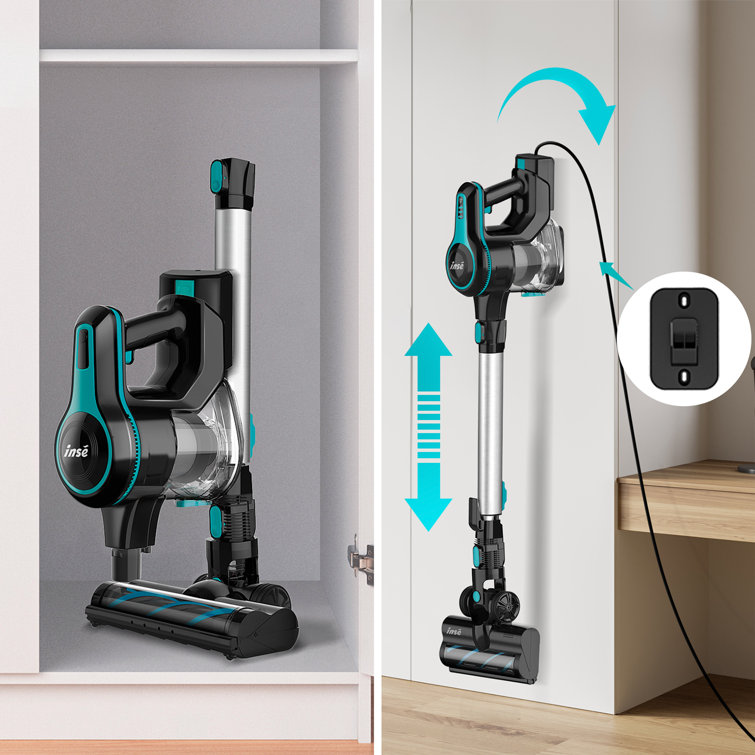Inse 6-in-1 Cordless Vacuum Cleaner with 250W Brushless Motor 23Kpa Stick Vacuum
