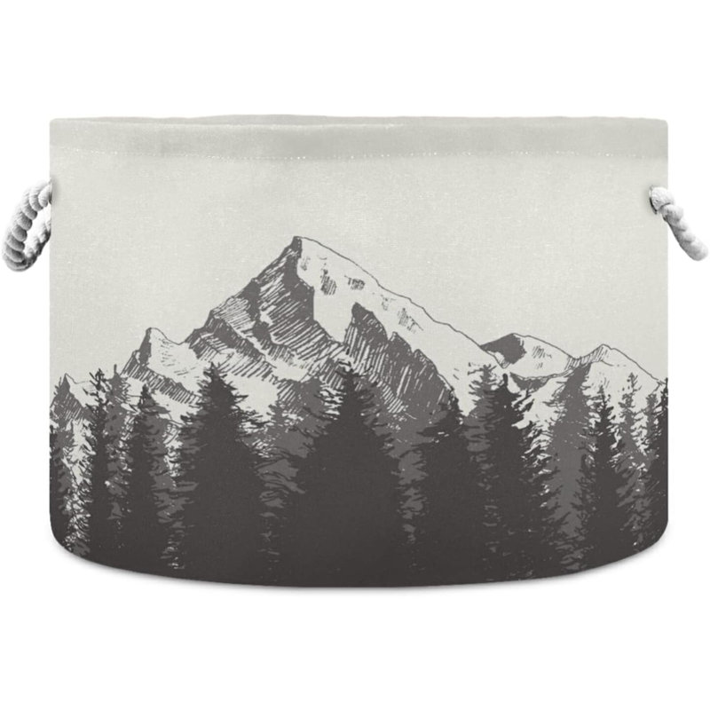 Panier à linge en coton pour la maison