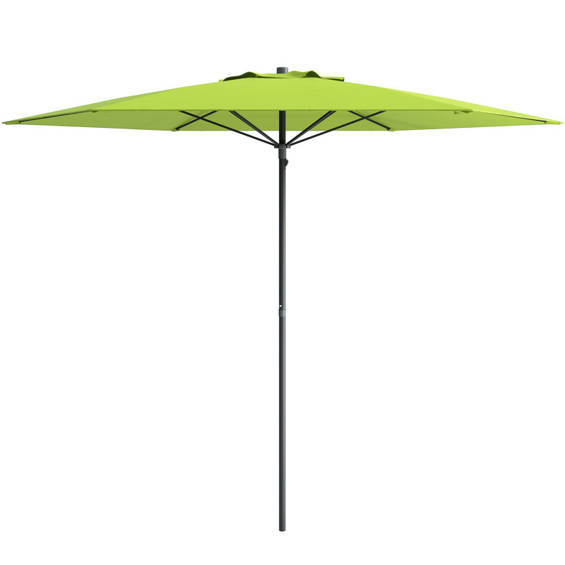 Parasol de plage 7,5 pi Brennen, Vert lime
