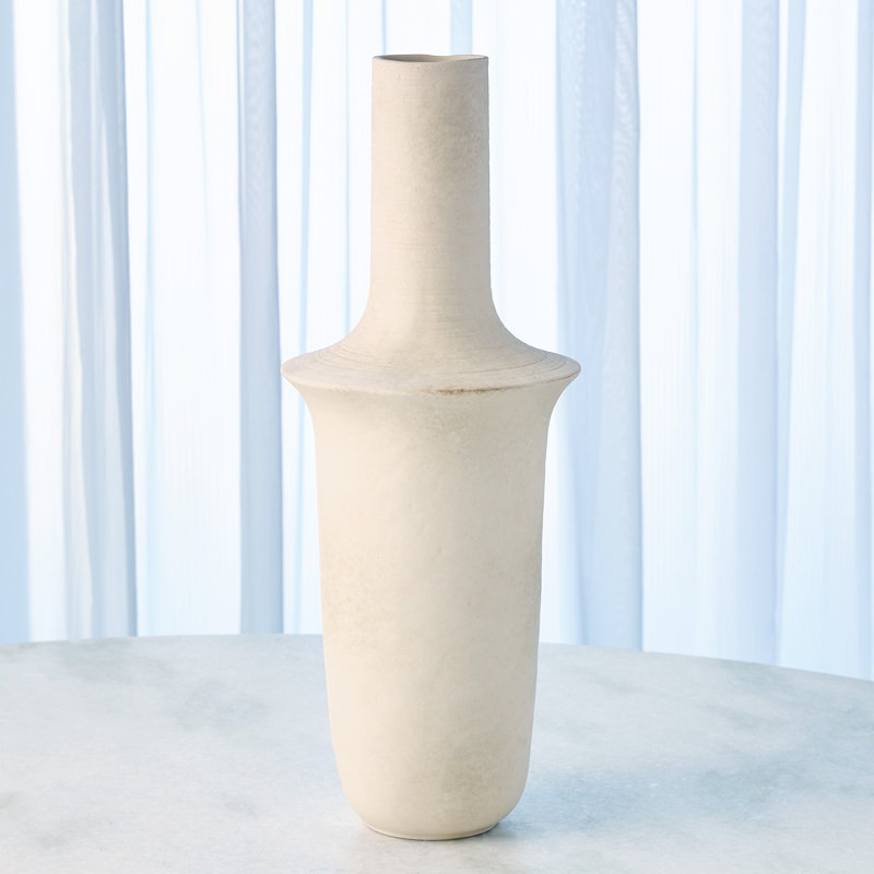 Fladis Vase-Matte Cream Marble-Tall