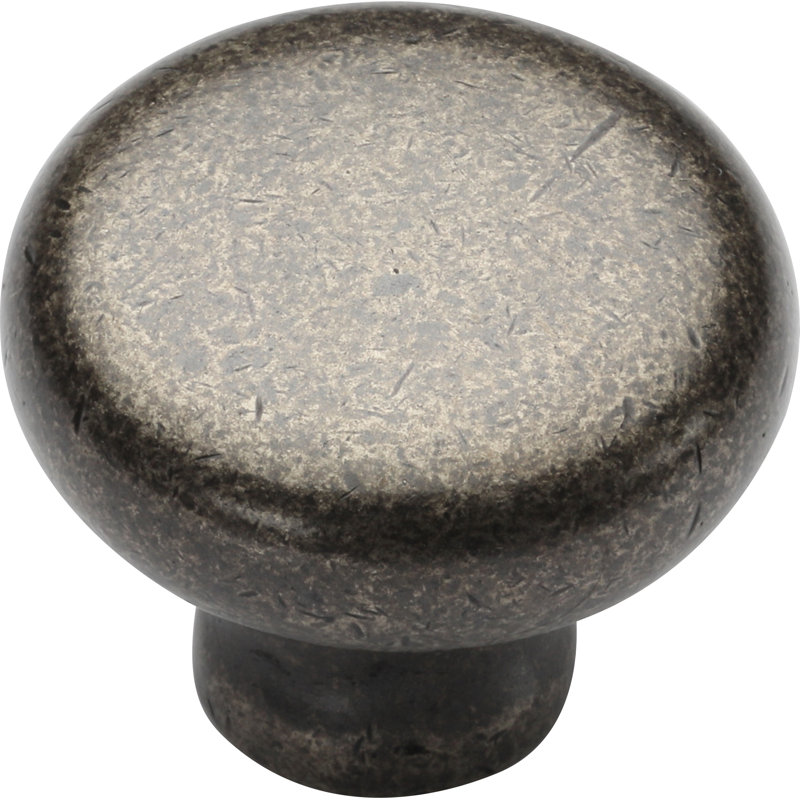 Round Cabinet Knob, Dark Bronze, 1.5