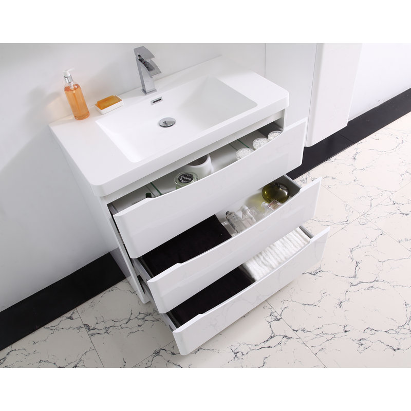Ensemble de meuble-lavabo simple 34 po Modena
