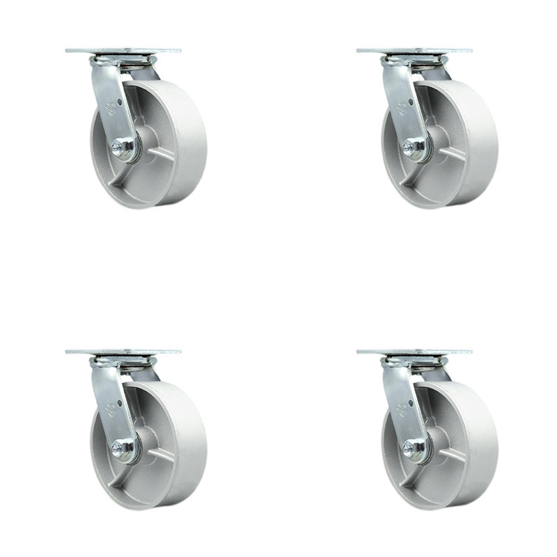 Steel Caster with Roller Bearings