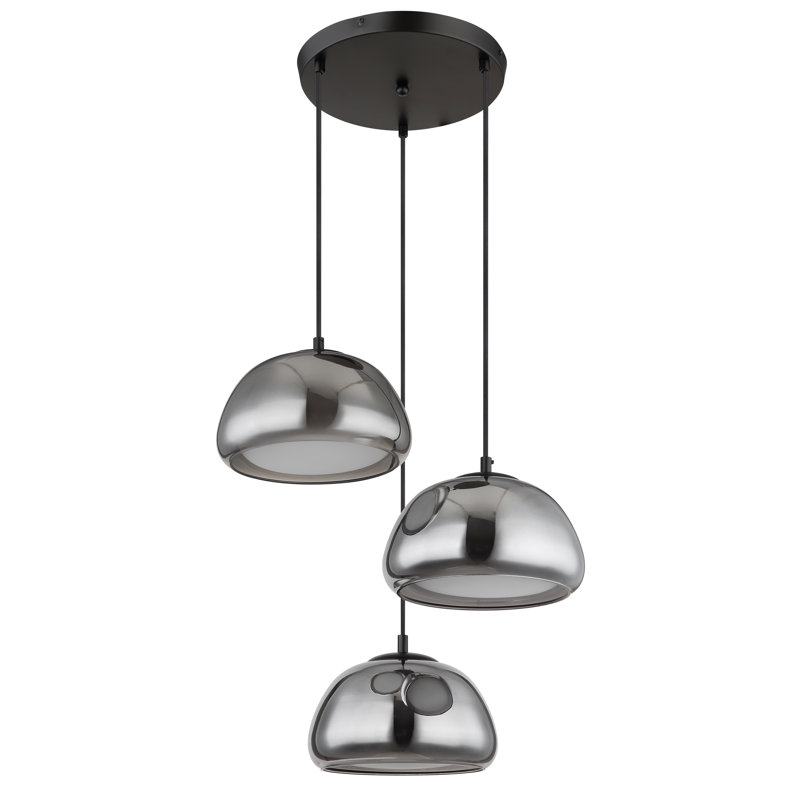 Crisbel 3 - Light Matte Black Pendant