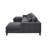 Stever 150 " Corduroy U-Shaped Corner Sectional-1894990512