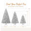 Arbre de Noël éclairé 6 pi avec 11 modes d'éclairage, arbre de Noël pour l'intérieur et l'extérieur