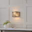Augustine Steel Flush Mounted Sconce-29180676