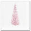 Arbre de Noël artificiel enneigé 5 pi, rose