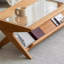 Table basse en bois massif