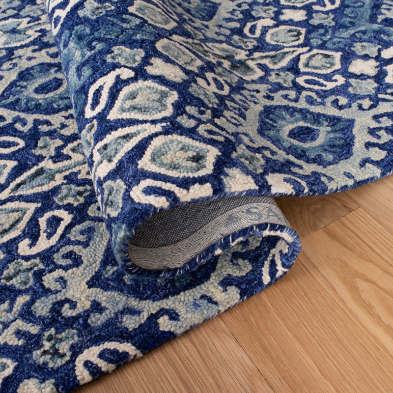 Vahakn Hand Tufted Wool Southwestern Rug, Runner 2'3" x 7'