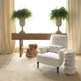 Lauren Liess 83.75'' W Solid Wood Console Table
