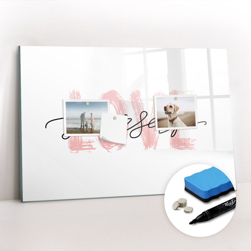 Magnetic Glass Dry Erase Board