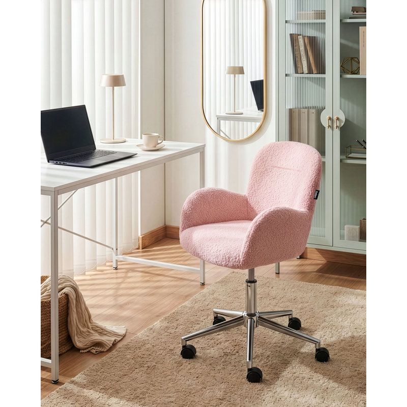 Beliani PRIDDY Boucle Office Chair